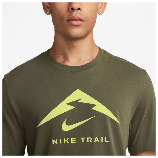 Nike Ανδρική κοντομάνικη μπλούζα Dri-FIT Trail Logo Tee